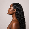Water Wave Middle Part Wig