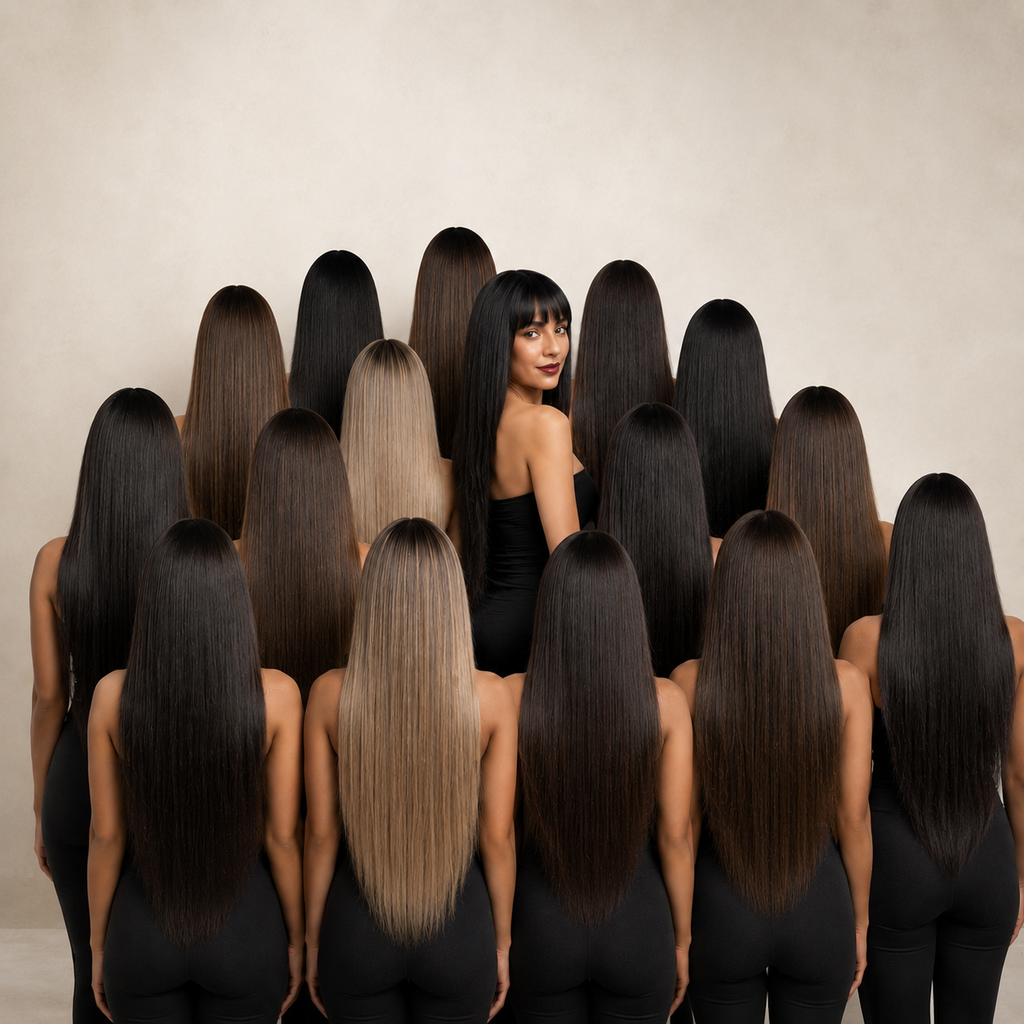 Straight Raw Hair Bundles - Premium